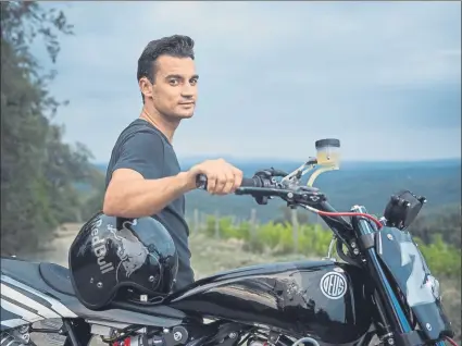  ?? FOTO: RED BULL ?? Dani Pedrosa durante el documental para Red Bull TV El silencio del Samurai