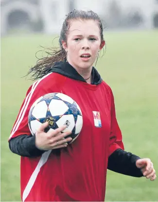  ?? Photo: JOHN HAWKINS/FAIRFAX NZ 630954459
Photo: ROBYN EDIE/FAIRFAX NZ 630954548 ?? Promising footballer Harlee Symes is in the Menzies College First XI.