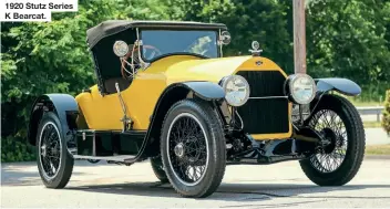  ?? ?? 1920 Stutz Series K Bearcat.