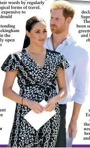  ??  ?? HITS AND MISSES: Meghan and Harry have stepped out of the limelight; high praise for inset left, Sophie and left, Anne; top right, Prince Andrew and Virginia Roberts