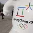  ?? LEE JIN-MAN/AP ?? The Winter Games being Feb. 9 in Pyeongchan­g, South Korea.