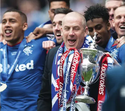  ??  ?? Glory days: Warburton is hoping return of Old Firm games will help him bring fresh faces to Rangers