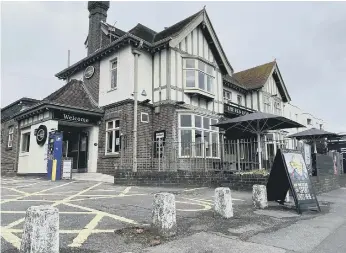  ?? ?? The Red Lion car park in Cosham where the fight took place