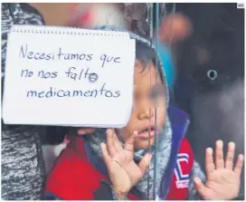  ?? NTX ?? EXIGENCIA. Los menores con cáncer han salido a las calles para pedir apoyo de los gobiernos.