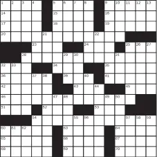  ?? PUZZLE BY: RYAN MILLIGAN ?? NO. 0328