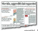  ??  ?? Sul «Corriere Fiorentino» di martedì il racconto dell’aggression­e al noto medico di Careggi e alla moglie incinta in via degli Anselmi