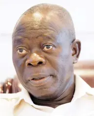  ??  ?? Comrade Adams Oshiomhole