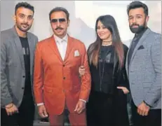  ??  ?? Vishank Kapoor, Gulshan Grover, Mahima Chaudhary, Shikhir Dhingra