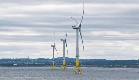  ??  ?? A single rotation of one of the 8.8mw turbines will generate enough energy to power a home for 24 hours.