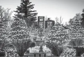  ?? Barnsley Resort ?? leftMore than a million lights will sparkle this holiday season at Barnsley Resort in Georgia’s Blue Ridge Mountains.