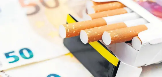  ?? / Foto: iStock ?? Predvidoma junija se bodo zvišale trošarine za tobačne izdelke.
