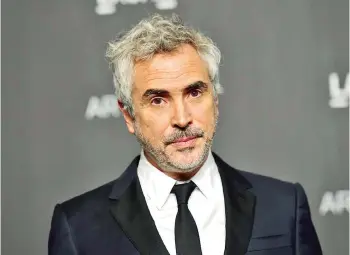  ?? ARCHIVO ?? Director. El mexicano Alfonso Cuarón, quien dijo en una entrevista que los actores de “Roma” no recibieron el guión de la película, sino indicacion­es.