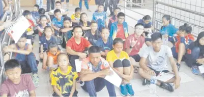  ??  ?? ATLET merentas desa yang bakal mewakili MSS Sabah ke peringkat kebangsaan (MSSM) di Perlis pada 9 Mac depan.