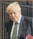  ??  ?? Boris Johnson apologised. Picture by Leon Neal/Getty Images
