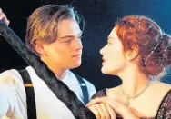  ??  ?? Leonardo DiCaprio and Kate Winslet return in the multi award-winning Titanic.