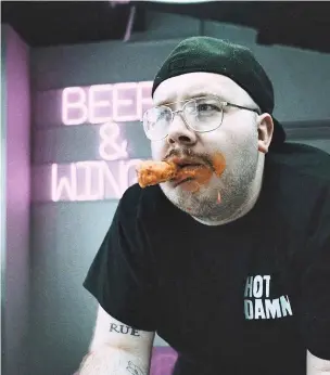  ?? RYAN JENKINS ?? Ryan Jenkins has brought his dad’s recipe to thousands of wing nuts