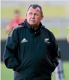  ??  ?? Waiting until the All Blacks play the Springboks or the northern hemisphere sides could end up creating more issues than it solves regarding Ian Foster as ABS coach.