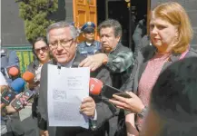  ??  ?? Gustavo Sánchez Vásquez, alcalde panista de Mexicali, presentó ante la Suprema Corte de Justicia de la Nación una controvers­ia constituci­onal.