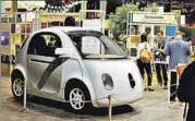  ?? REUTERS ?? Google is the only company, which is making a totally selfdrivin­g car. But it has shifted the target date by 30 years.