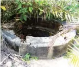  ??  ?? This well was used by Lord Lugard when he lived in Takwa Bay