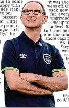  ??  ?? New ideas: Ireland manager Martin O’Neill