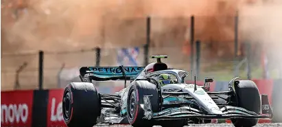  ?? ?? PACE AT LAST Lewis Hamilton found himself in a competitiv­e car in Spain and the future looks brighter