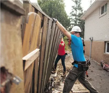  ?? JORDAN PRESSEAULT / THE HOLMES GROUP ?? Fences need care and maintenanc­e, just like your main structure.