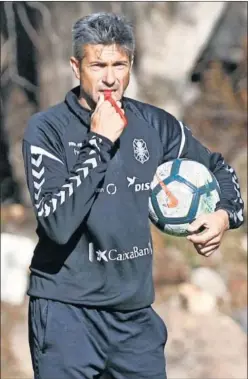  ??  ?? SERENO. José Luis Martí, satisfecho con este inicio de pretempora­da.