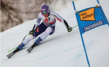  ?? Foto Matej Družnik ?? Ilka Štuhec si želi, da bi bila tudi v Kranjski Gori hitra.