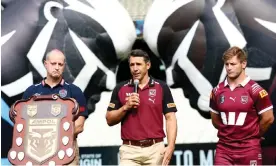  ?? Photograph: Con Chronis/AAP ?? The Queensland Maroons and New South Wales Blues will meet in State of Origin 2024 game two at the MCG in Melbourne on 26 June.