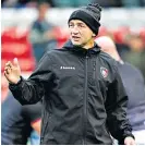  ?? ?? Pole position: Steve Borthwick has been lined up for head coach role