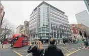  ?? AFP FILE ?? ■ The building which houses the Cambridge Analytica offices.