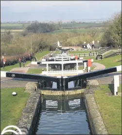  ??  ?? Foxton Locks, Leicesters­hire.