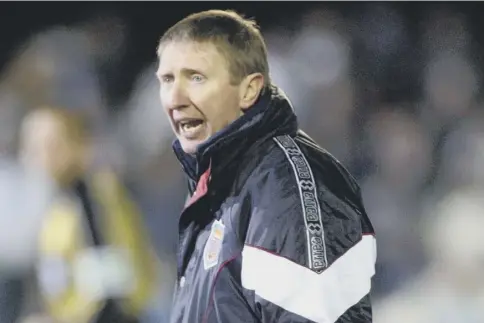  ??  ?? 0 John Brownlie has not managed since leaving Arbroath in 2003 but is relishing the challenge of trying to lead Berwick to safety.