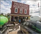  ?? The Associated Press ?? The Polebridge Mercantile in Polebridge, Mont. was a tourism hotspot this summer.