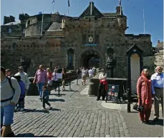  ?? ?? The Redcoat Cafe is situated at Edinburgh Castle