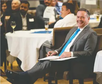  ?? AZIN GHAFFARI ?? If Premier Jason Kenney returns to the spending cuts he advocated before COVID, they would coincide with the next provincial election. Polls put his approval rating among voters at about 30 per cent.