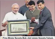  ?? PTI PHOTO ?? Prime Minister Narendra Modi, chief minister Devendra Fadnavis and RBI governor Raghuram Rajan at the 80th anniversar­y celebratio­n of the central bank, in Mumbai on Thursday.