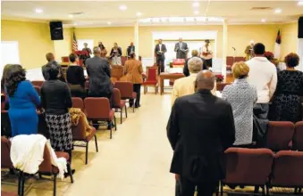  ?? STAFF PHOTO BY ROBIN RUDD ?? The sound of worship fills the new Ark Church, formerly First Baptist Church of Lookout Mountain.