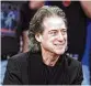  ?? ALEX GALLARDO / AP 2012 ?? Comedian Richard Lewis was known for exploring his neuroses in frantic, streamof-consciousn­ess diatribes while dressed in all-black,