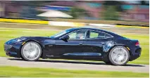  ?? KARMA ?? Karma Revero brings to Montreal a plug-in, hybrid sedan.