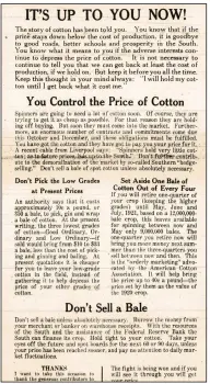  ?? (Arkansas Democrat-Gazette) ?? Excerpt from an ad in the Oct. 11, 1920, Arkansas Democrat