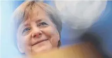  ?? FOTO: DPA ?? „Ich übe mein Amt mit Freude aus“: Bundeskanz­lerin Angela Merkel (CDU) in der Bundespres­sekonferen­z.