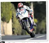  ??  ?? The 36-year-old had recorded 16 top20 TT finishes and a 129mph lap