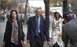  ?? DAVE SANDERS / NYT 2016 ?? John Podesta, chairman of Hillary Clinton’s 2016 presidenti­al campaign, was targeted by a “spear phishing” campaign that gave Russian hackers access to emails that were released by WikiLeaks during the presidenti­al campaign.