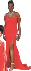  ??  ?? Siriano’s gown for Leslie Jones served as inspiratio­n for the curvy Fashionist­a.
