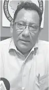  ??  ?? René Simón Ortega, presidente del Colegio de Ingenieros Mecánicos Electricis­tas de la Costa de Chiapas.