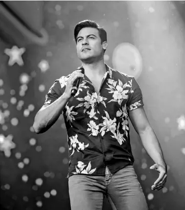  ??  ?? Carlos Rivera será una de las estrellas de Televisa que participar­án en esta festividad dedicada a La Gudalupana