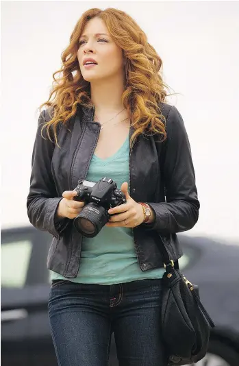  ?? CBS ?? Rachelle Lefevre, seen here as Julia Shumway in Under the Dome, has joined the cast of Mary Kills People.