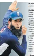  ?? AFP ?? Moeen Ali.